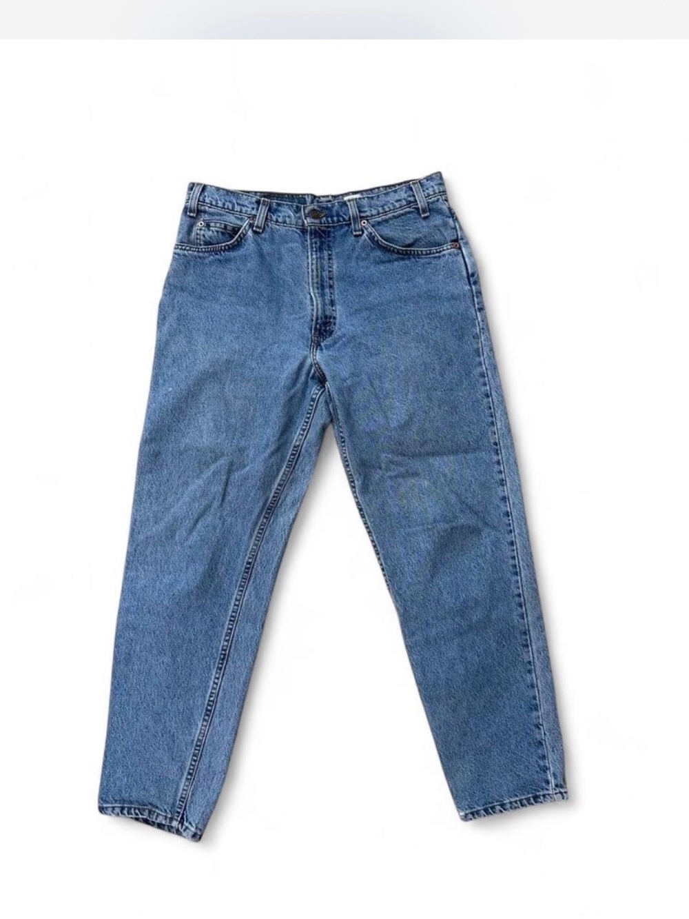 Vintage Y2K Classic Relaxed Fit Men’s Jeans - Light Blue Denim